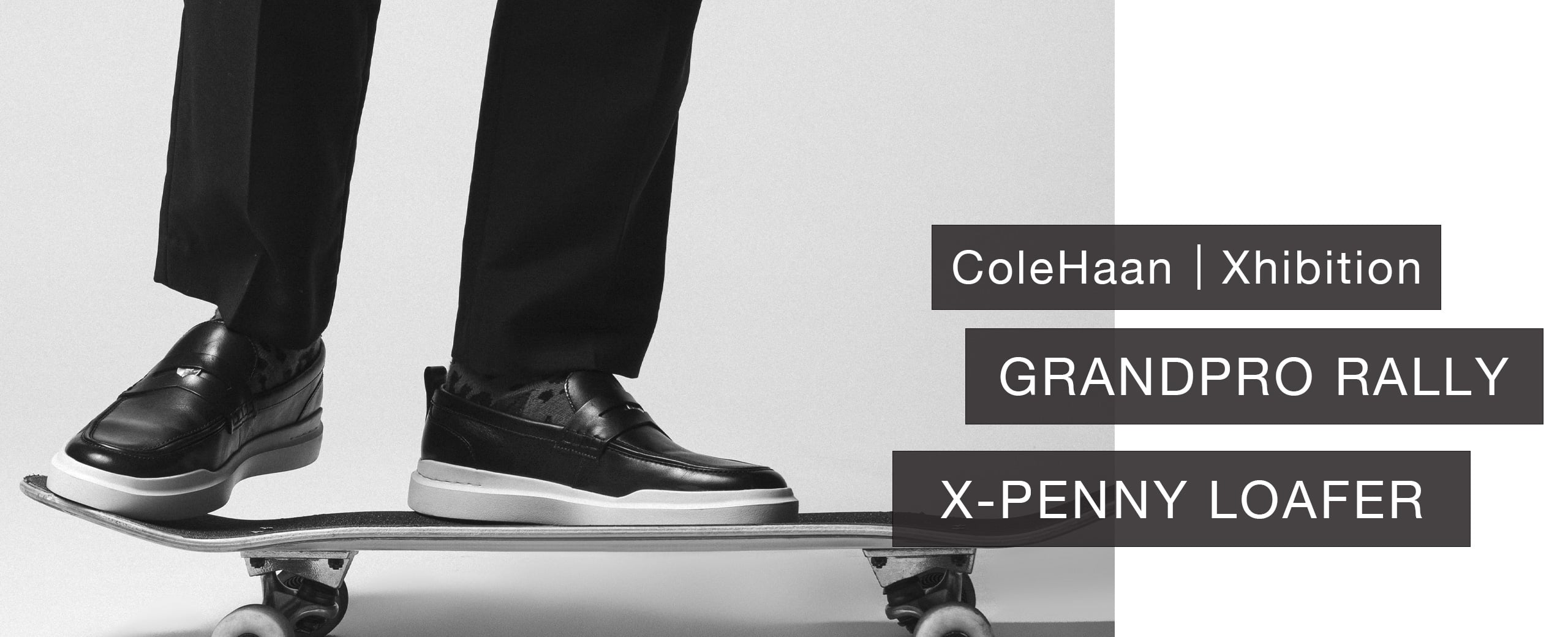 "Cole Haan GRANDPRO RALLY x X-PENNY LOAFER"