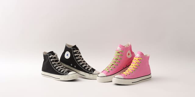 CONVERSE ALL STAR AGED BACK TO THE FUTURE