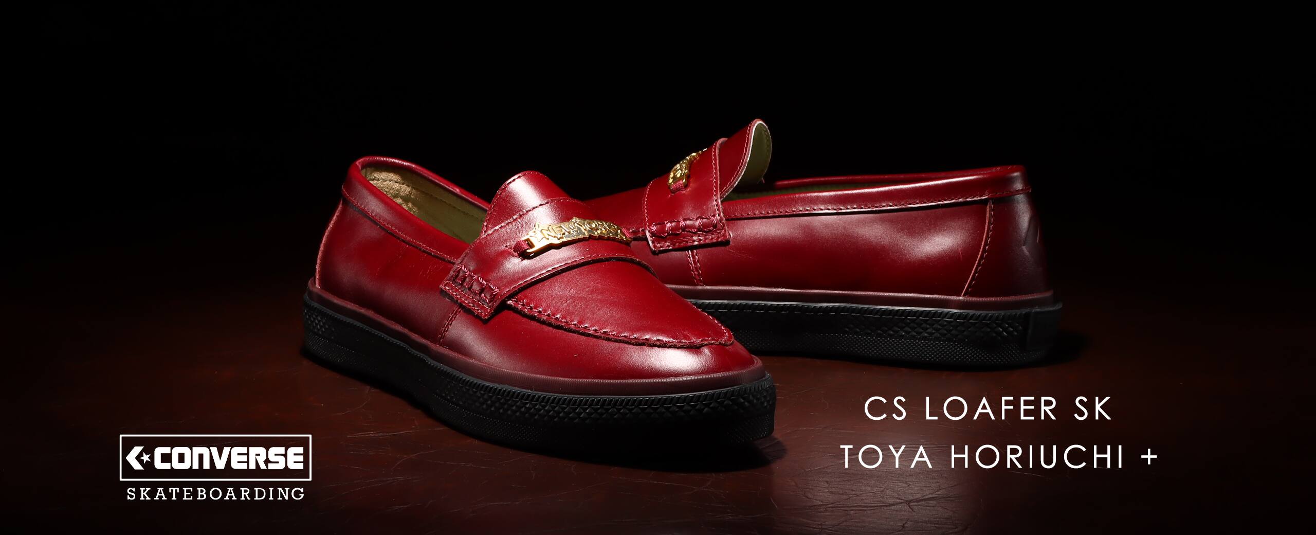 "CONVERSE CS LOAFER SK TOYA HORIUCHI +"