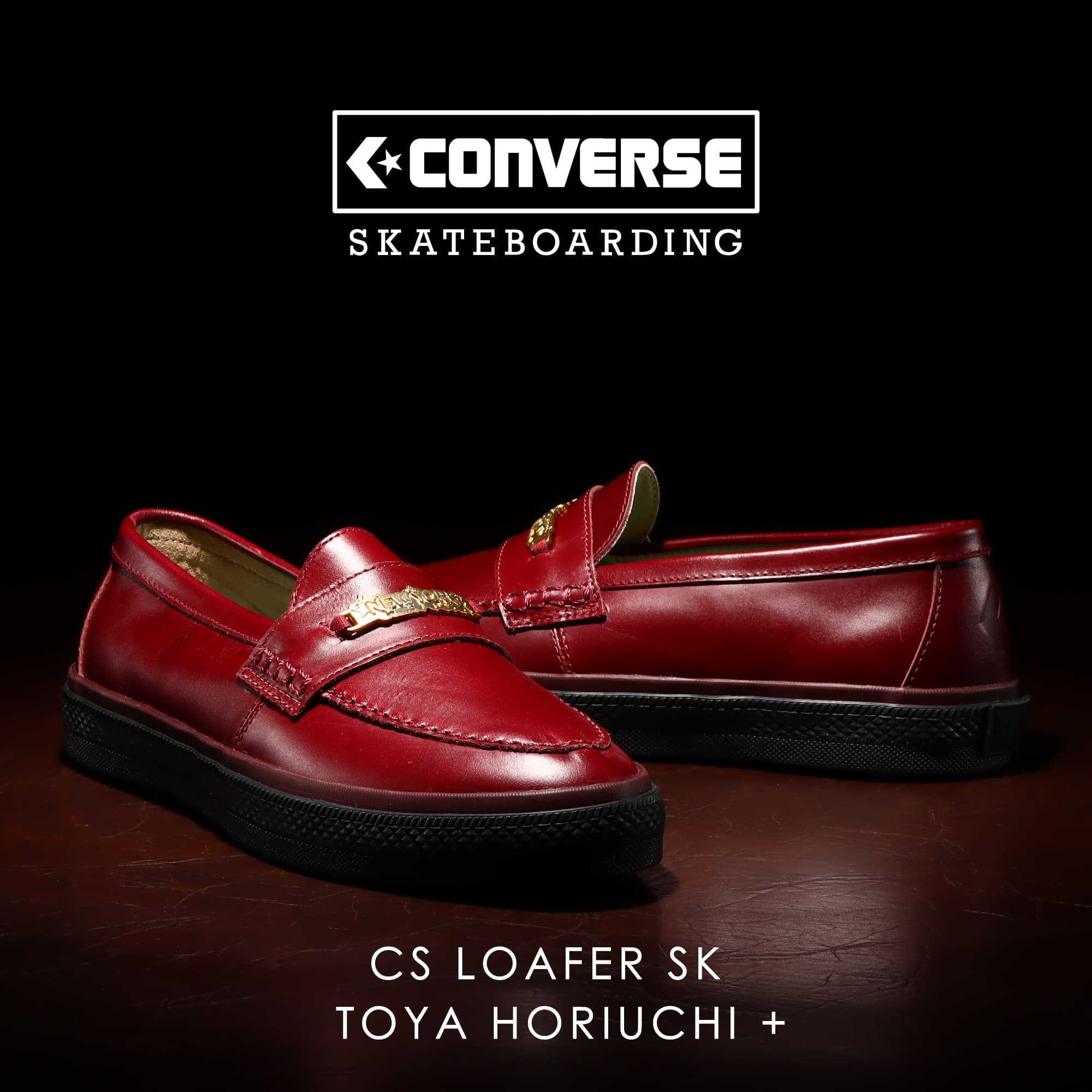 TOYAHORIUCHITOYA HORIUCHI CONVERSE ローファー　27.5 コンバース