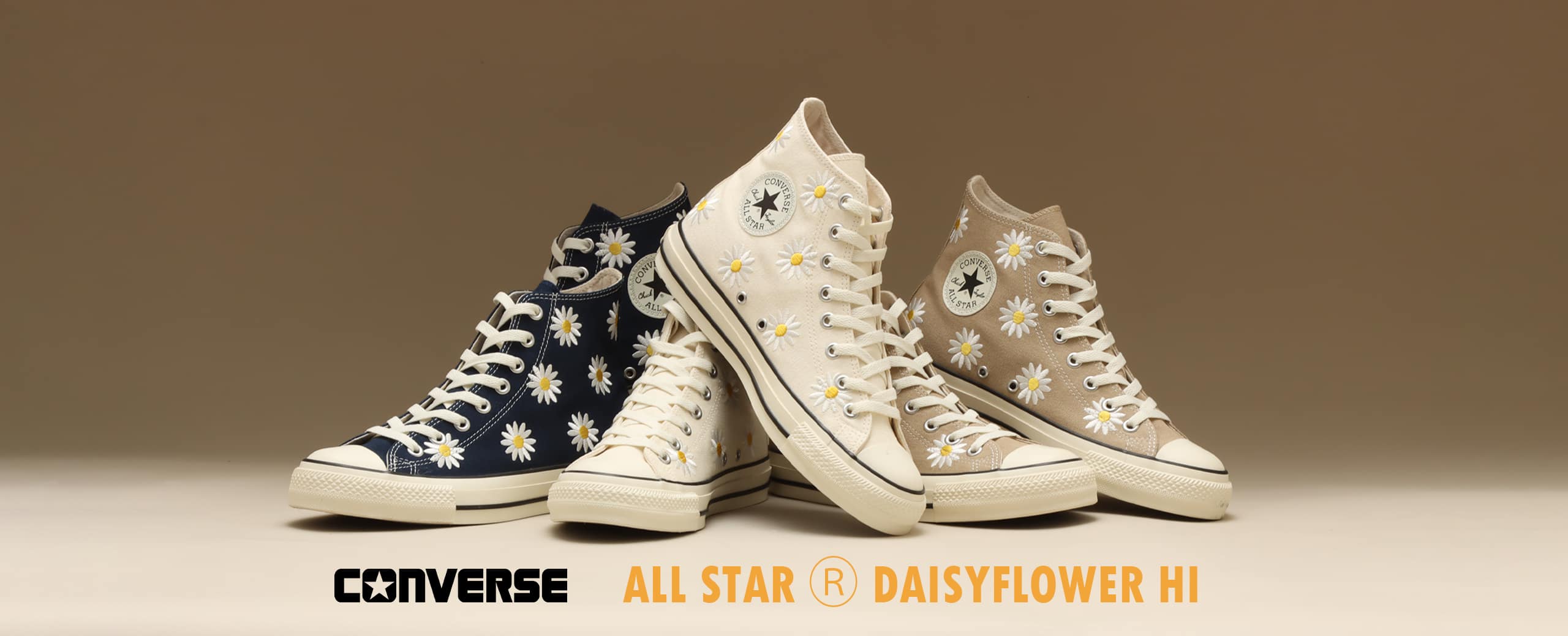 CONVERSE ALL STAR(R) DAISYFLOWER HI OFF WHITE 24SS-I