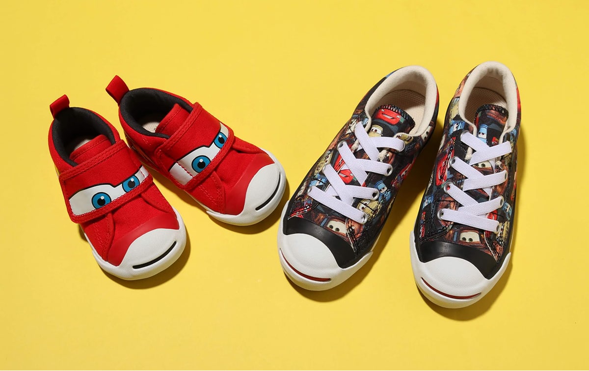 CONVERSE KID'S JACK PURCELL CARS SLIP 