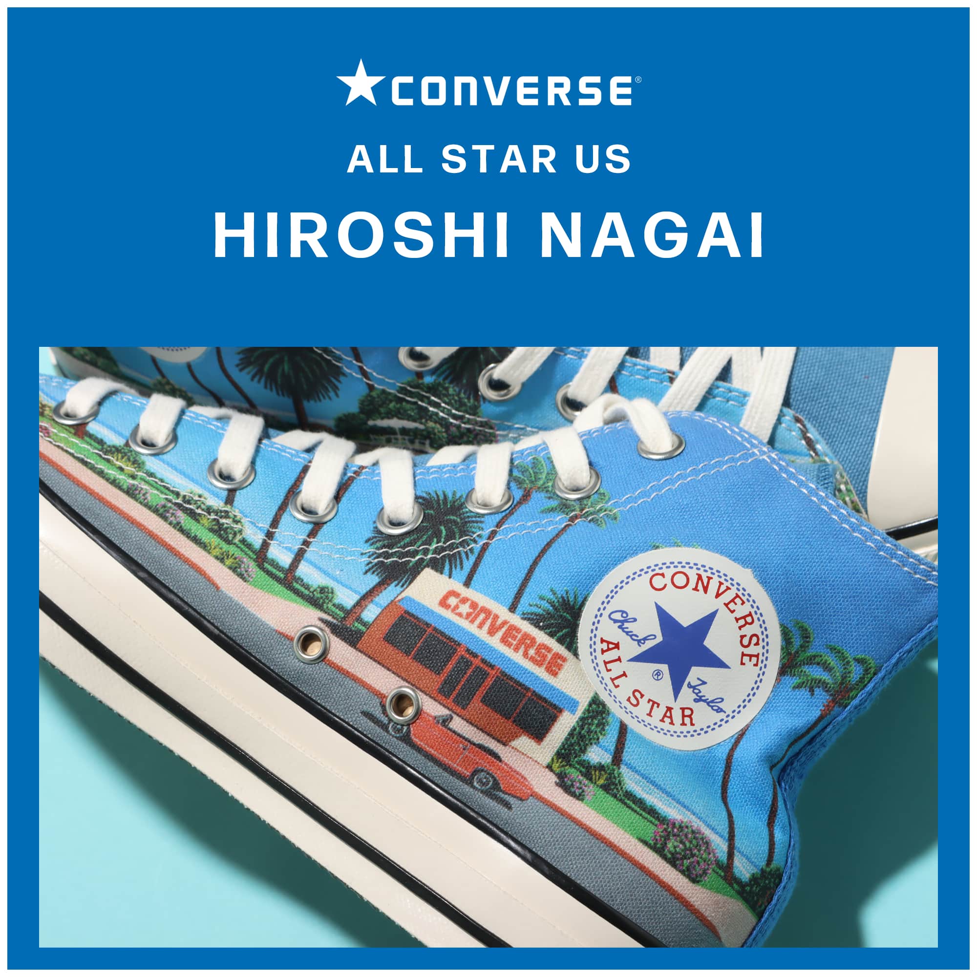 CONVERSE ALL STAR US HIROSHI NAGAI HI