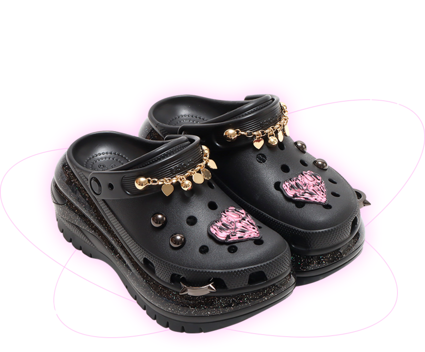 crocs × atmos pink MILKY WAY