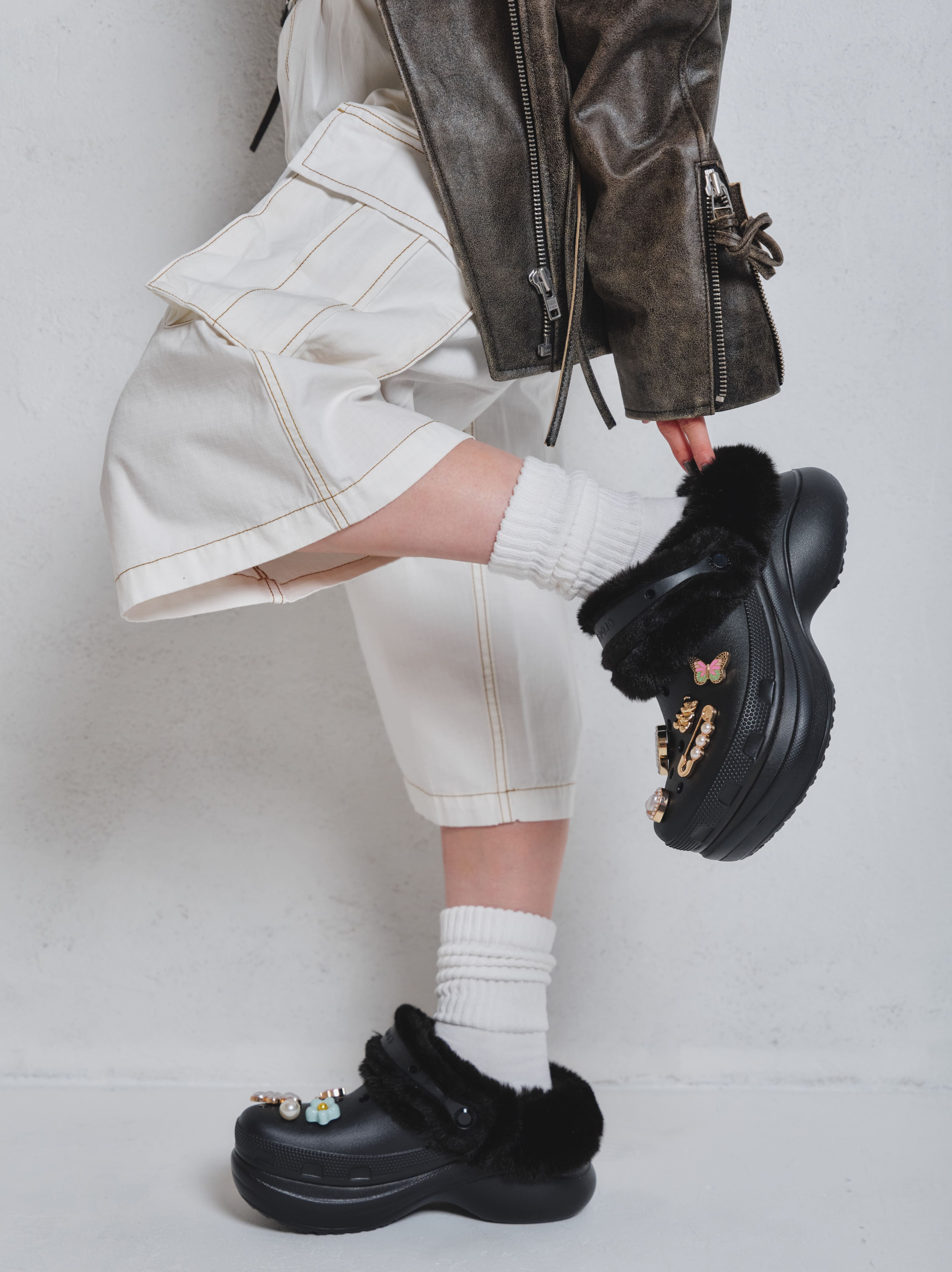 crocs Bae Lined Clog