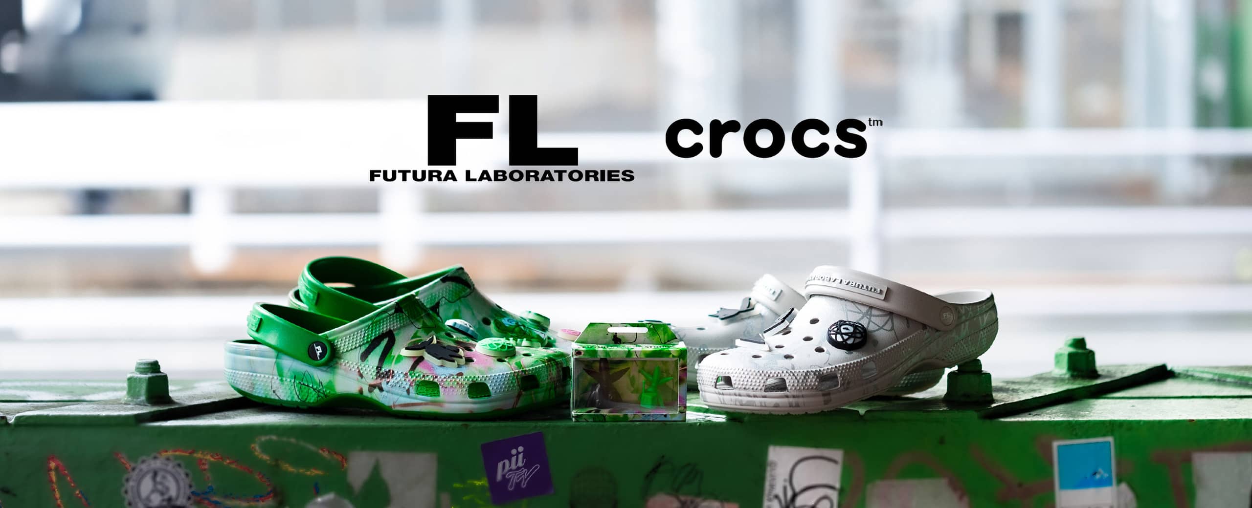 FUTURA X crocs