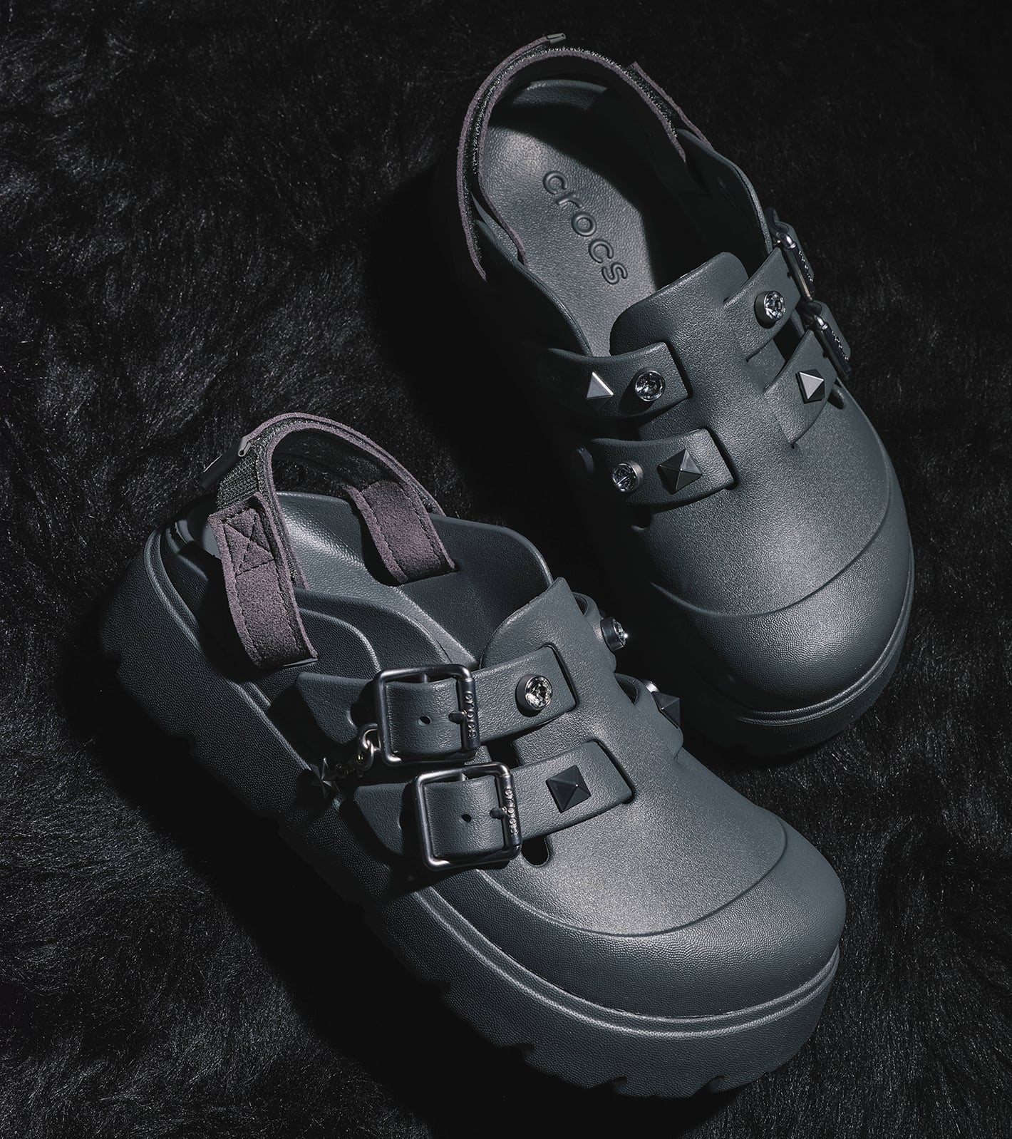 crocs Loaferette Star Studded Clog