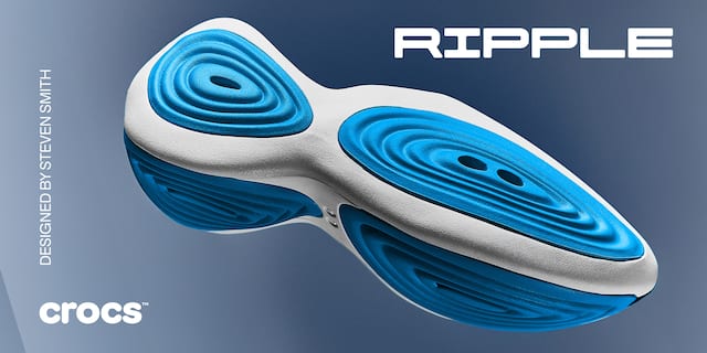 crocs Ripple Moonlight/Neon Ocean