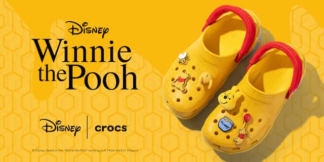 crocs Winnie the Pooh