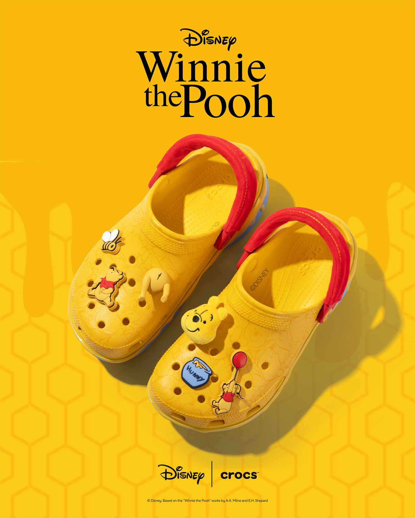 crocs Winnie the Pooh