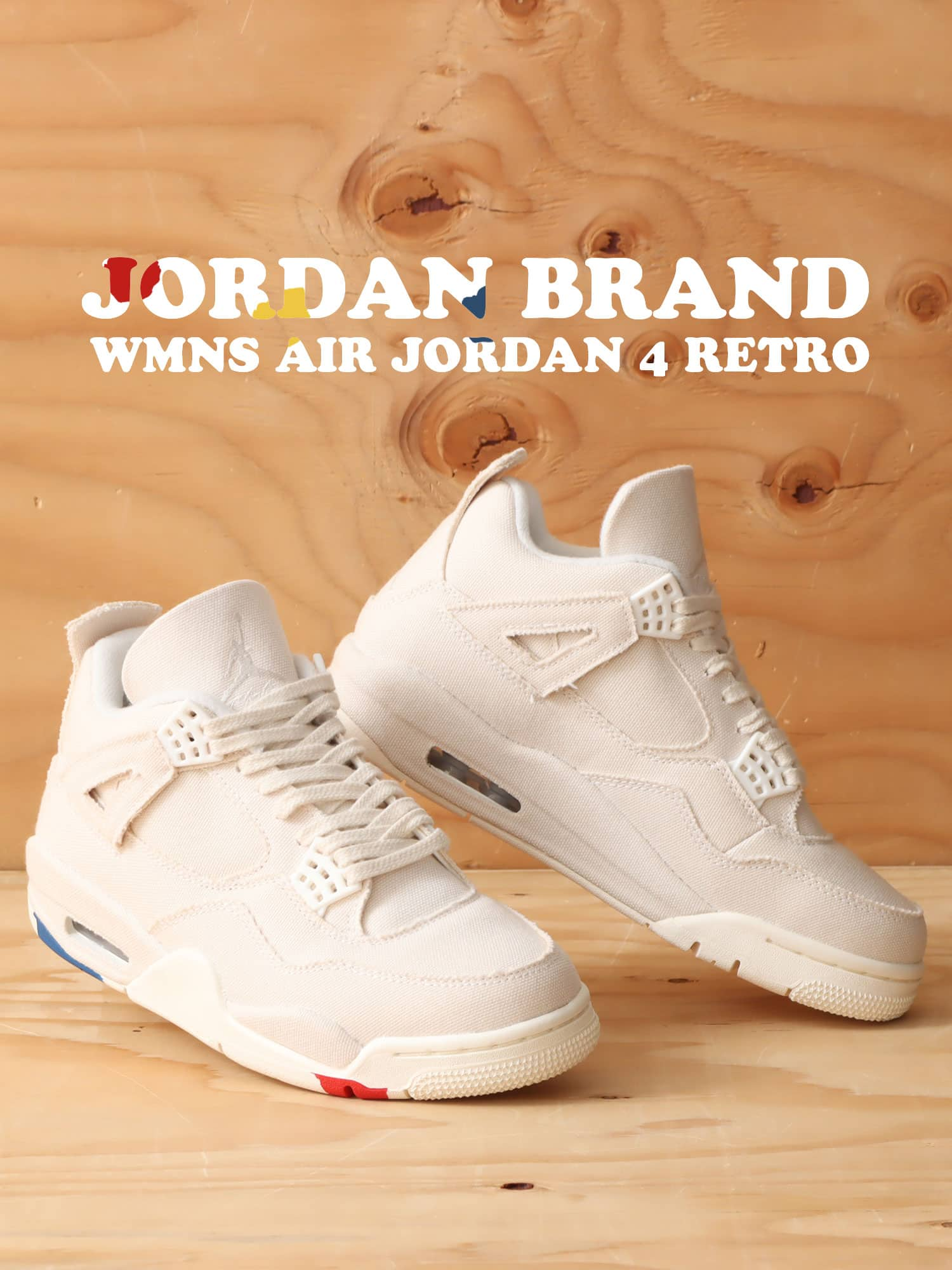 WMNS26cm Air Jordan4 セイル-