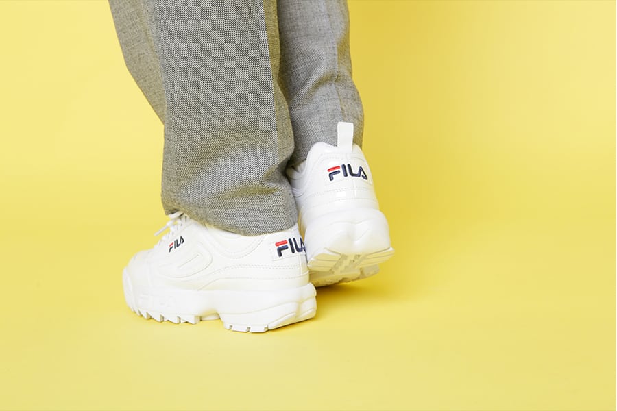 FILA DISRUPTOR2 Patent スタイル２