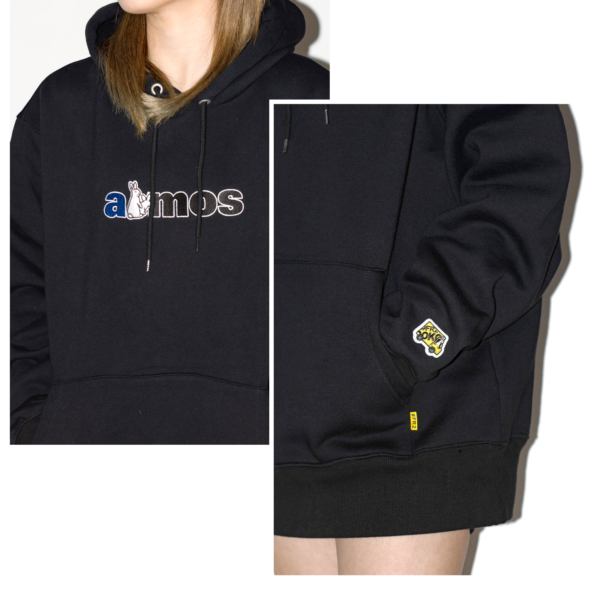 FR2 DOKO？×atmos コラボhoodie 新品未使用Lサイズ | nate-hospital.com