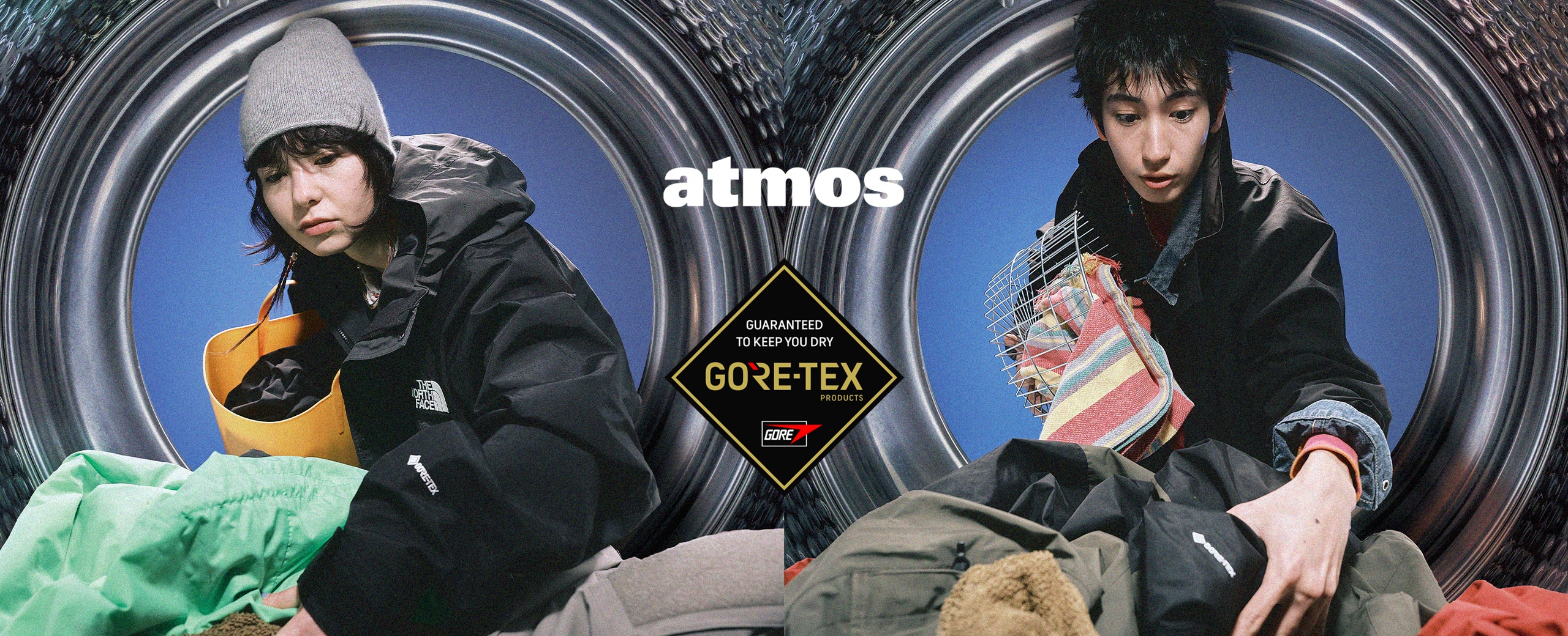 "GORE-TEX BRAND POP-UP by atmos ”THE LAUNDRY”"