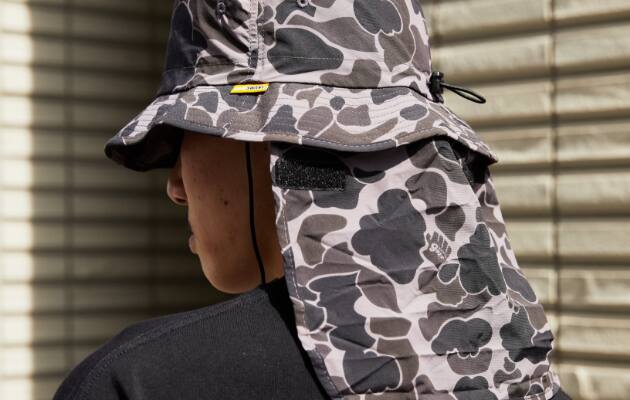 GRIP SWANY x atmos BLACK CAMO COLLECTION 22SS