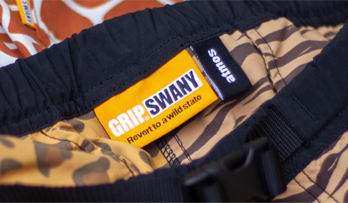 ペア GRIP SWANY x atmos GEAR SHORTS LEOPARD | www.barkat.tv