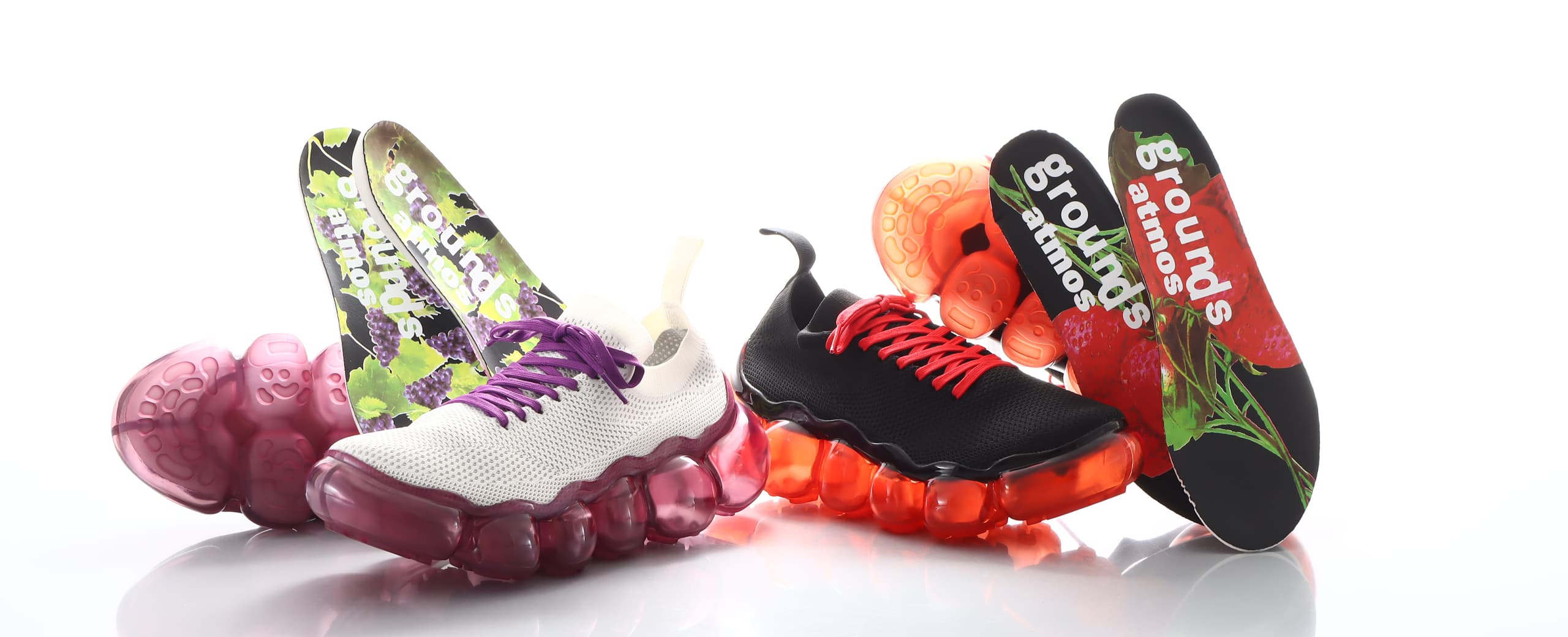 "grounds x atmos JEWELRY GRAPE & STRAWBERRY"