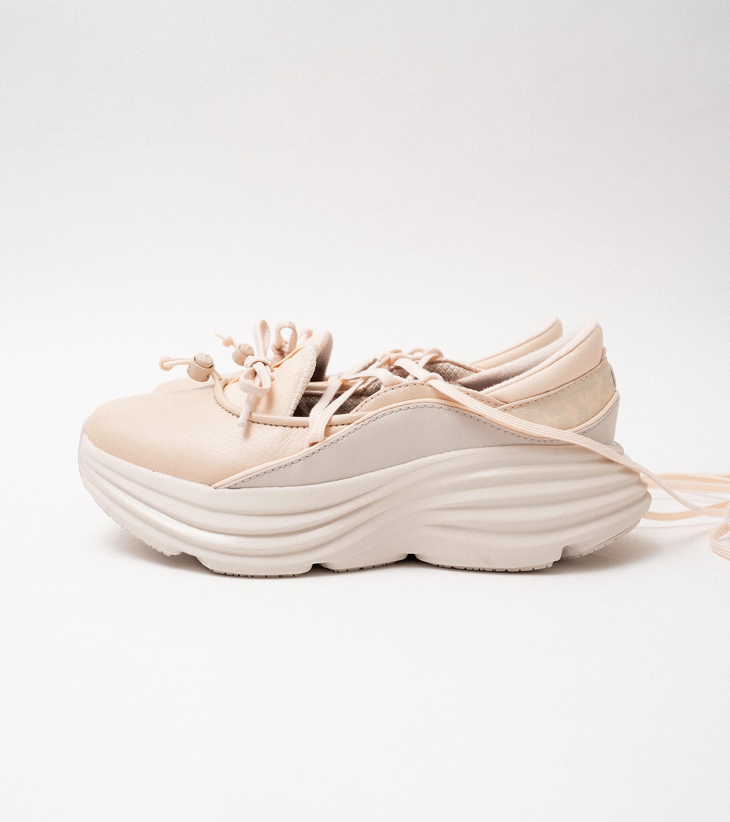 HOKA BONDI MARY JANE BEECH WOOD