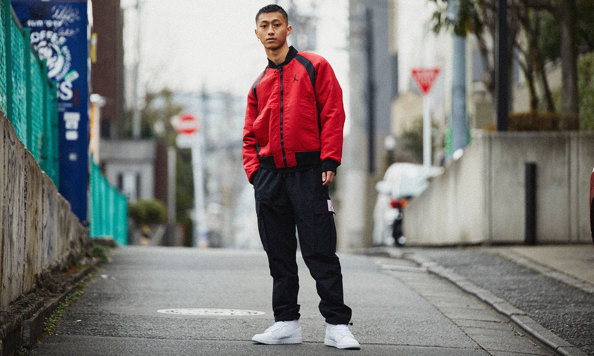 新作 JORDAN BRAND AS M J FLT SUIT JKT ウーブン