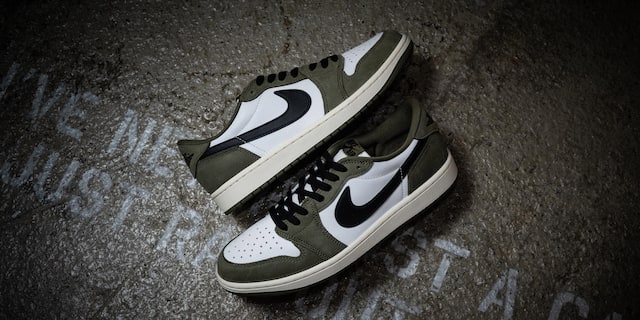 JORDAN BRAND AIR JORDAN 1 RETRO LOW OG Medium Olive