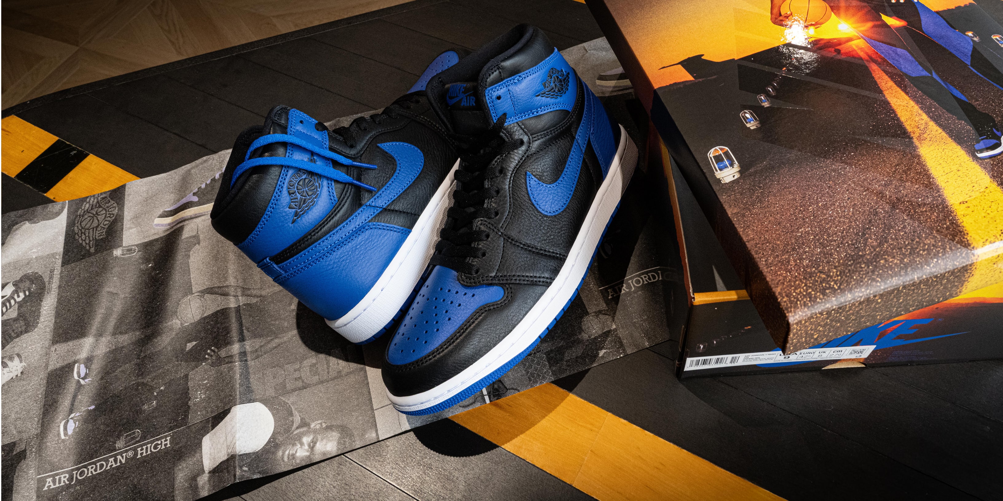 JORDAN BRAND AIR JORDAN 1 RETRO HIGH OG ' ROYAL '