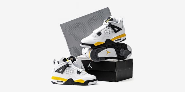 JORDAN BRAND AIR JORDAN 4 RETRO ' TOUR YELLOW '