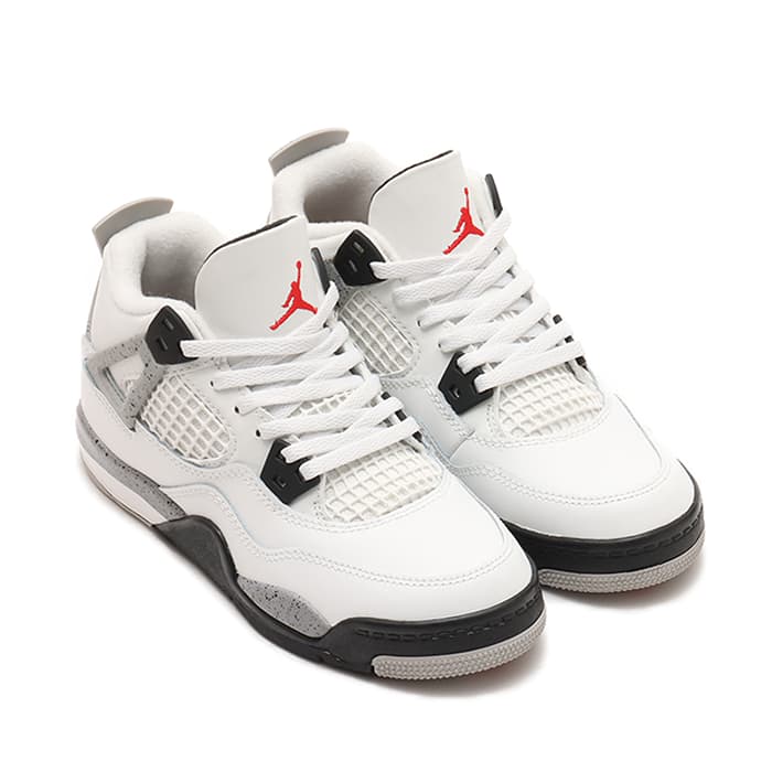JORDAN BRAND AIR JORDAN 4 RETRO WHITE CEMENT
