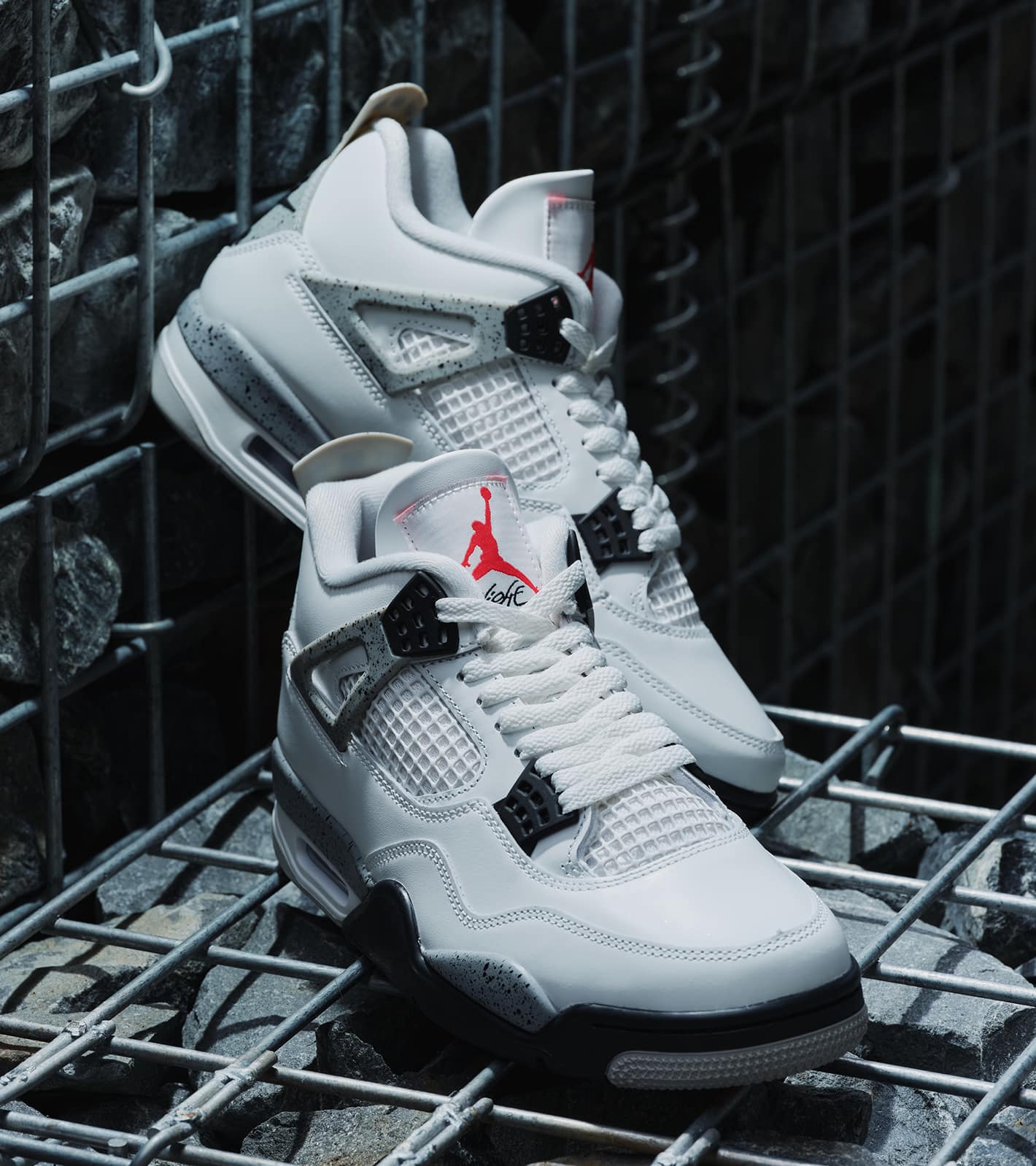 JORDAN BRAND AIR JORDAN 4 RETRO ' White Cement ' | atmos