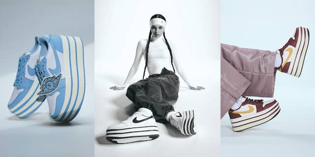 JORDAN BRAND WMNS AIR JORDAN 1 TRIPLE STACK