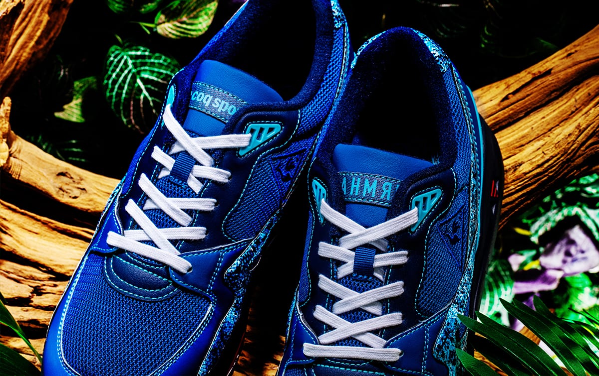 LE COQ SPORTIF X AH MURDERZ 第三弾 LCS-R800 AM “Indigo Snake“