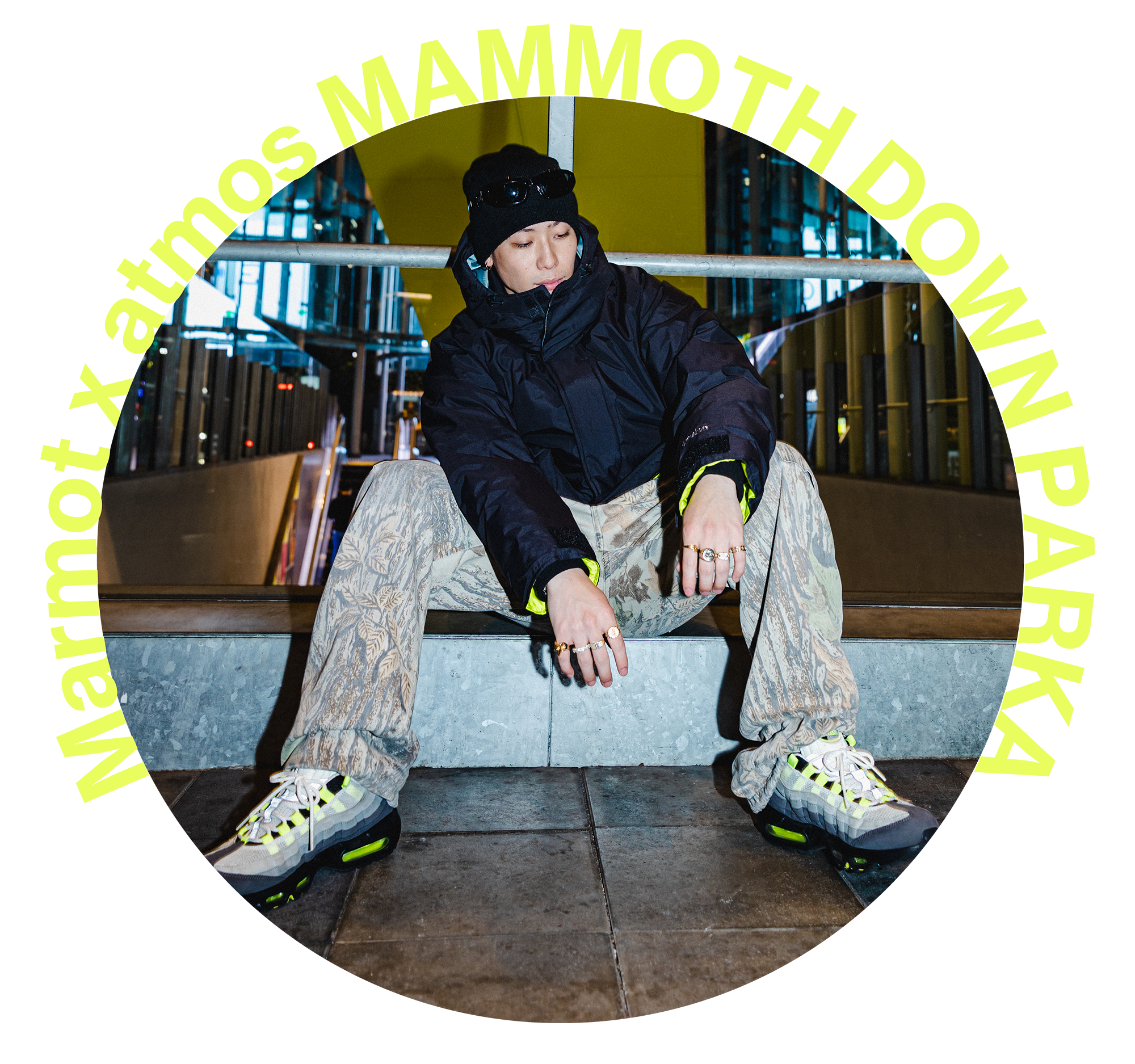 Marmot x atmos MAMMOTH DOWN PARKA