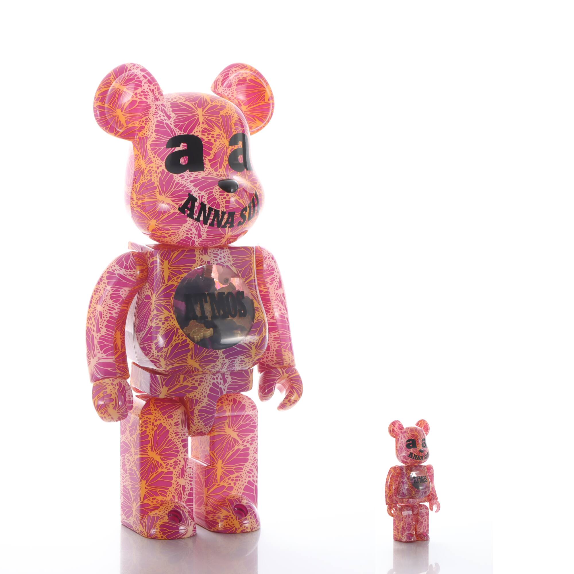 atmos pink × BE@RBRICK × ANNA SUI