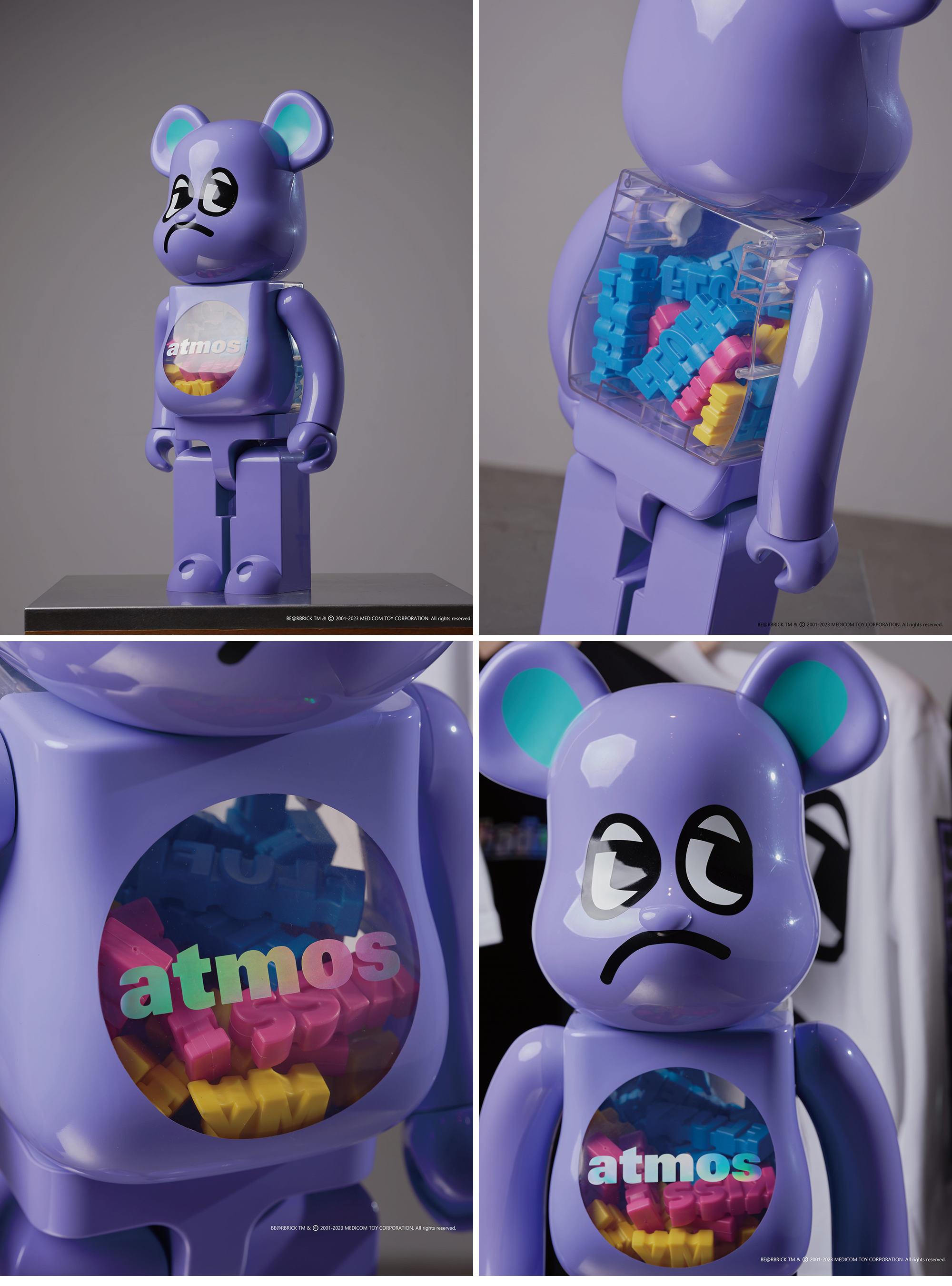 ☆セール BE@RBRICK atmos × BADMOOD 1000% ベアブリック - crumiller.com