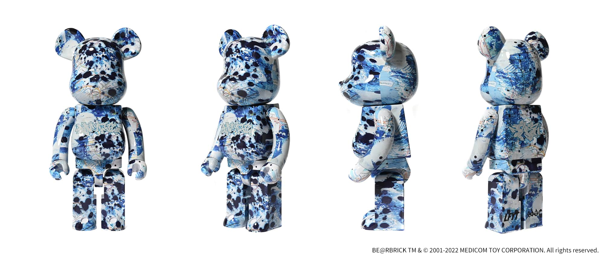 BE@RBRICK LFYT×STASH 1000% ベアブリック フィギュア-