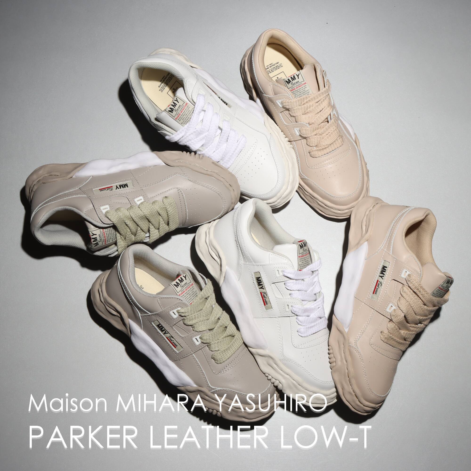 Maison MIHARA YASUHIRO PARKER LEATHER LOW-T