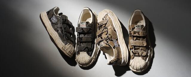 MAISON MIHARA YASUHIRO BLAKEY PYTHON LOW / PTS23 LO