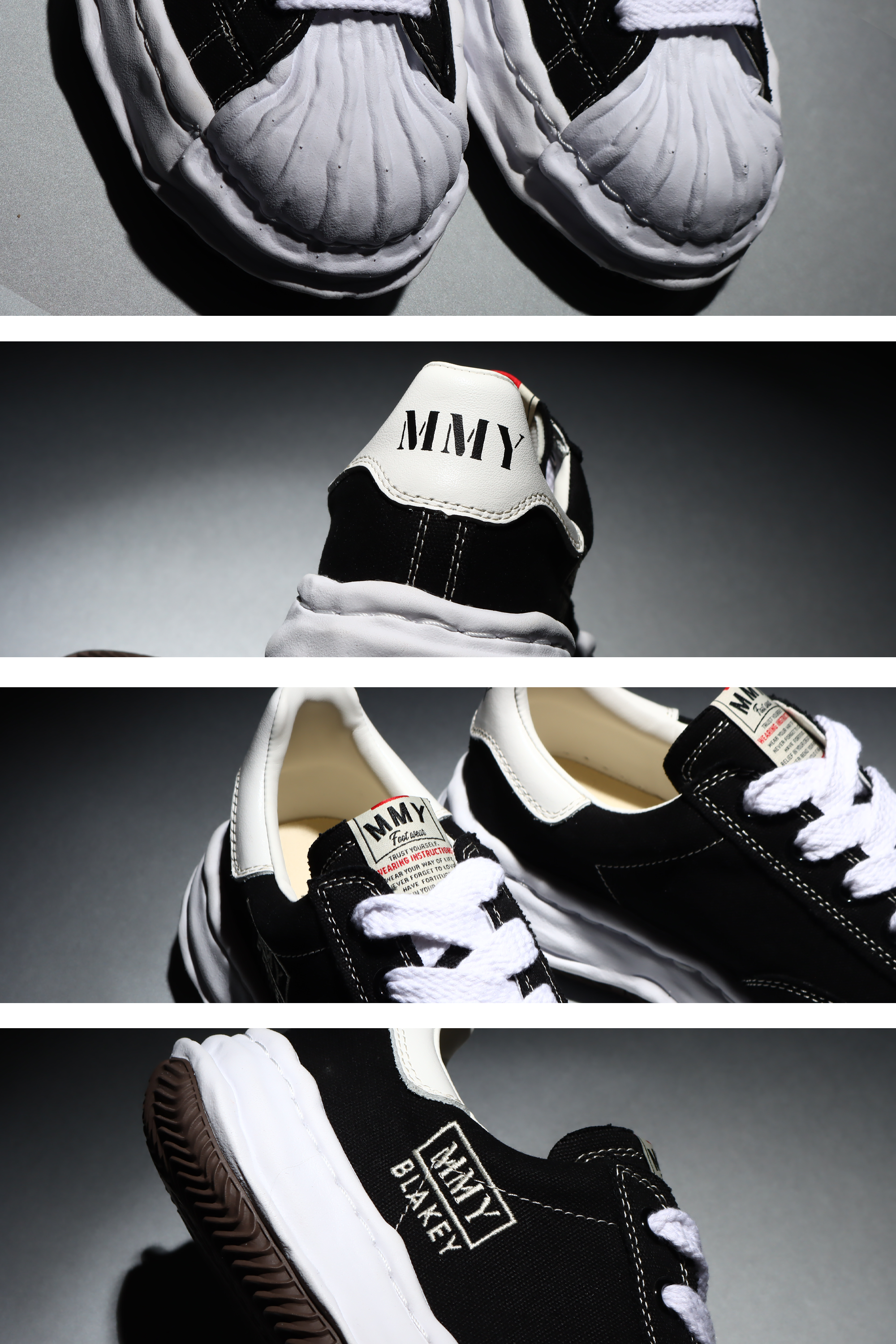 Maison MIHARA YASUHIRO WAYNE LEATHER LOW