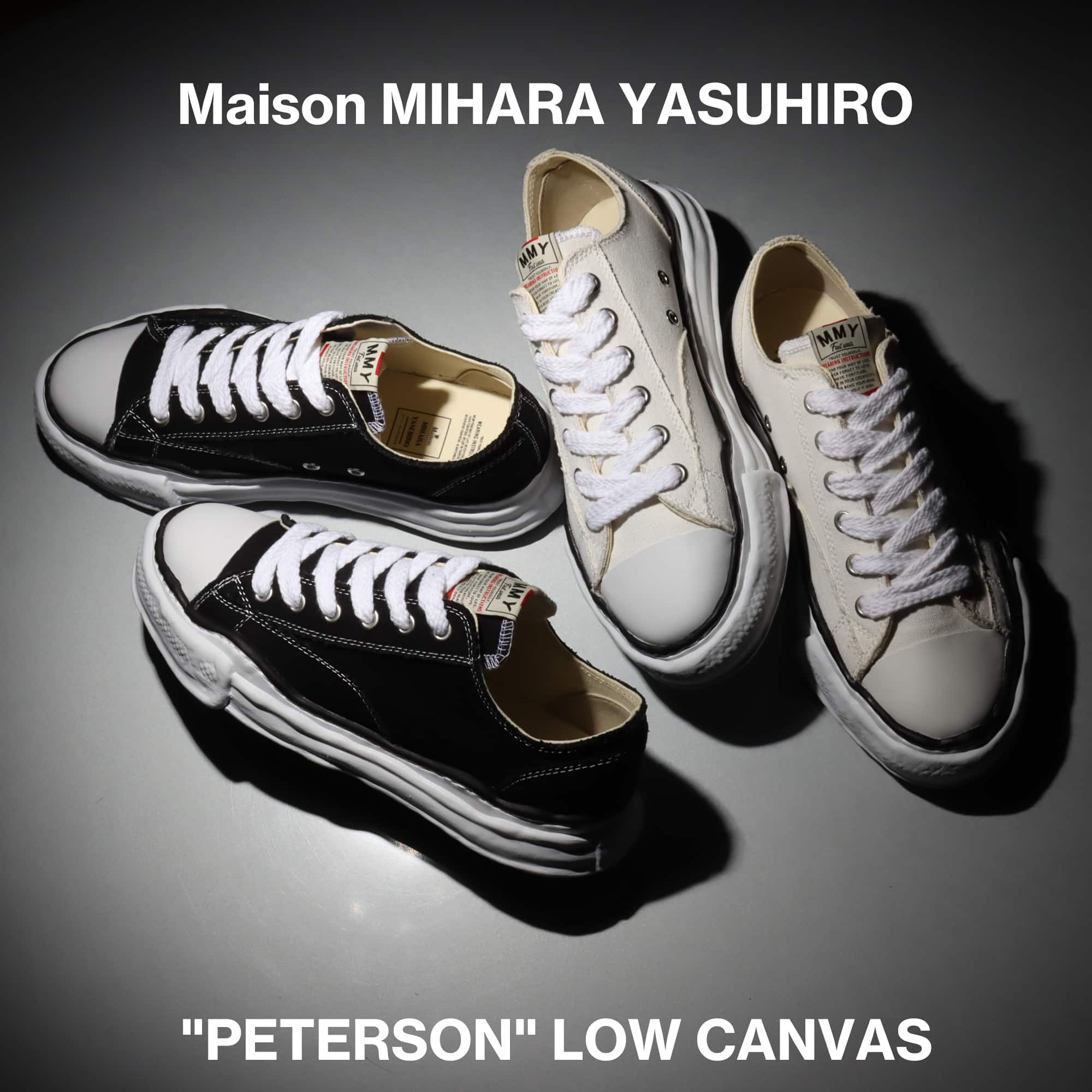 Maison MIHARA YASUHIRO WAYNE LEATHER LOW