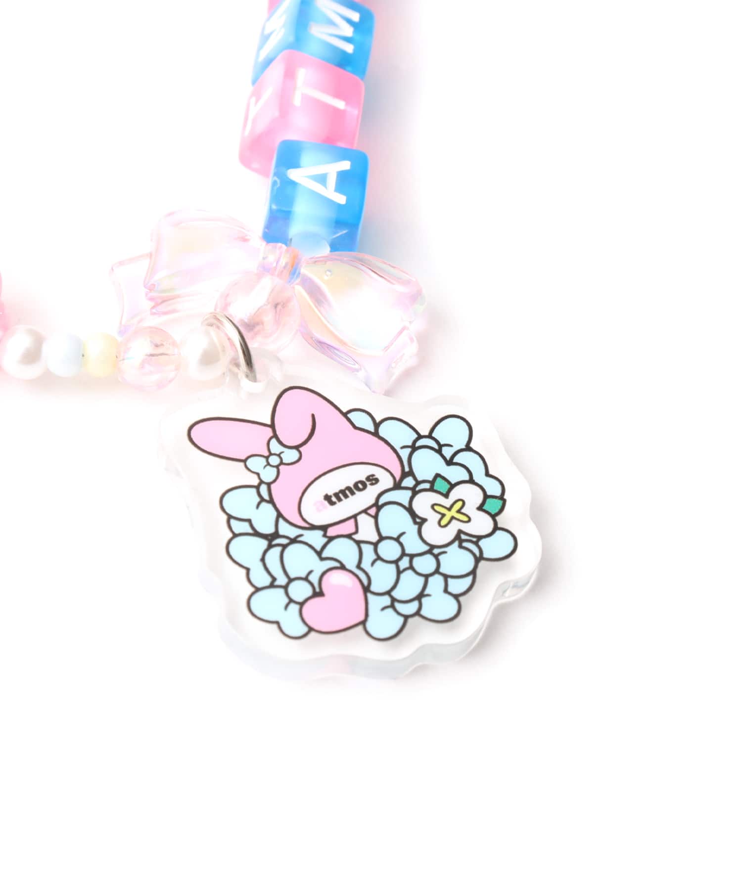 my-melody-kuromi-x-atmos-pink