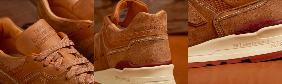 New Balance × Red Wing Heritage Made in U.S.A. M997でコラボレーション