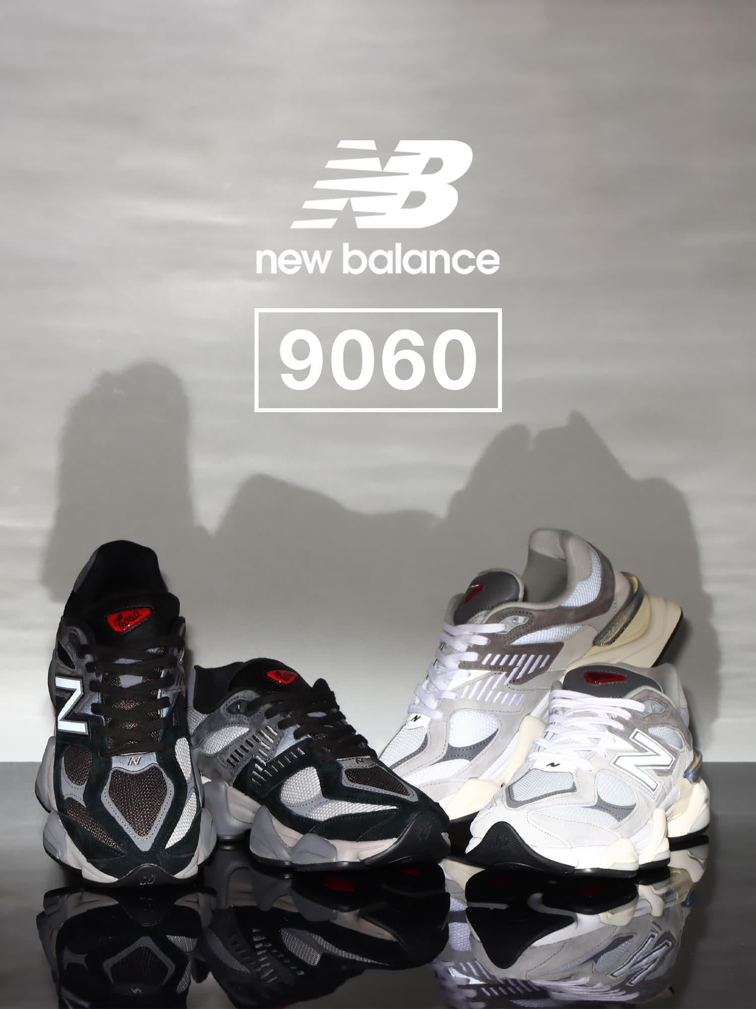 New Balance U9060BLK / U9060GRY