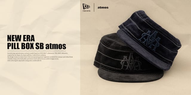 New Era PILL BOX CORDUROY atmos