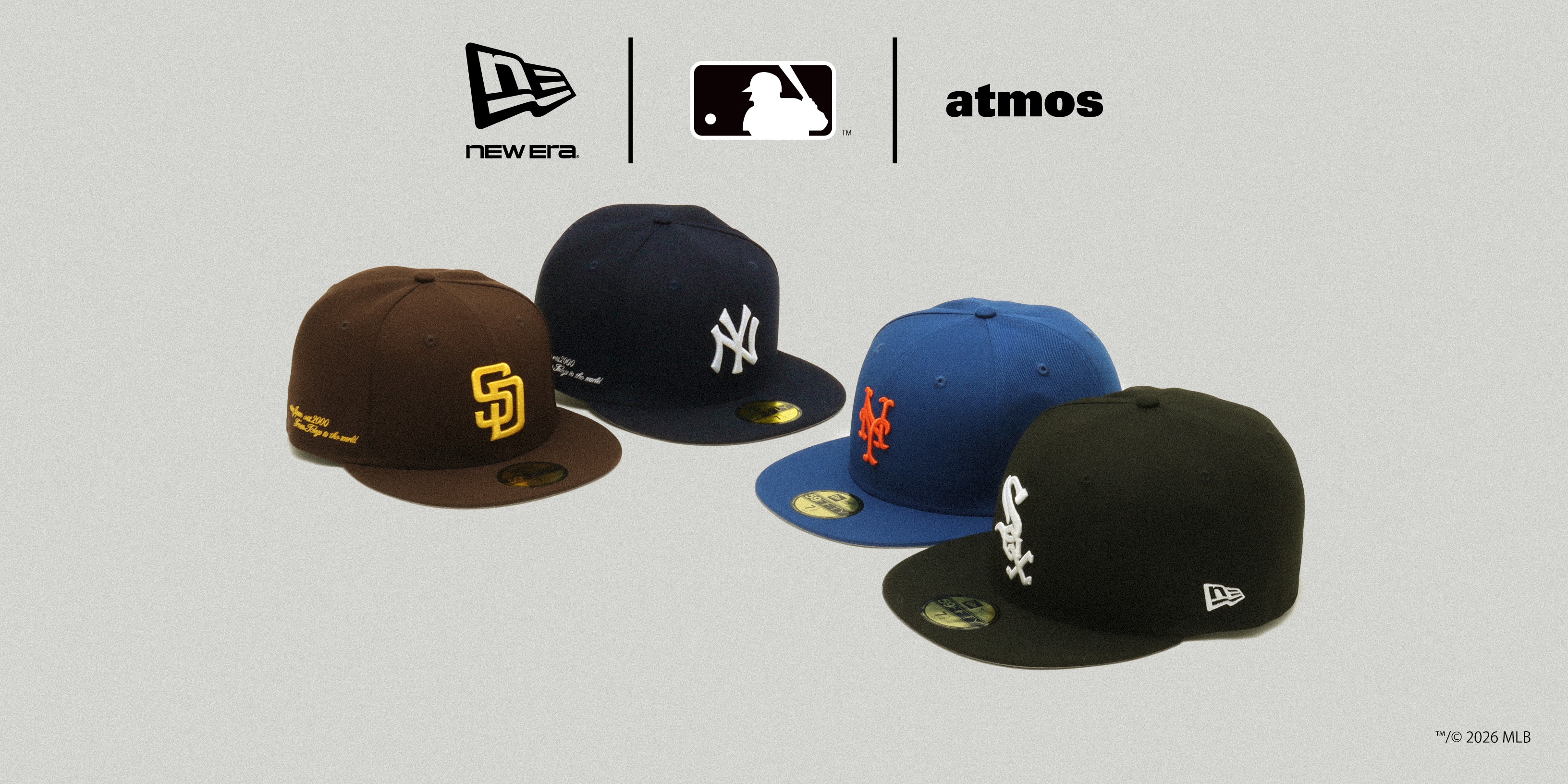 New Era 59FIFTY atmos MLB Collection