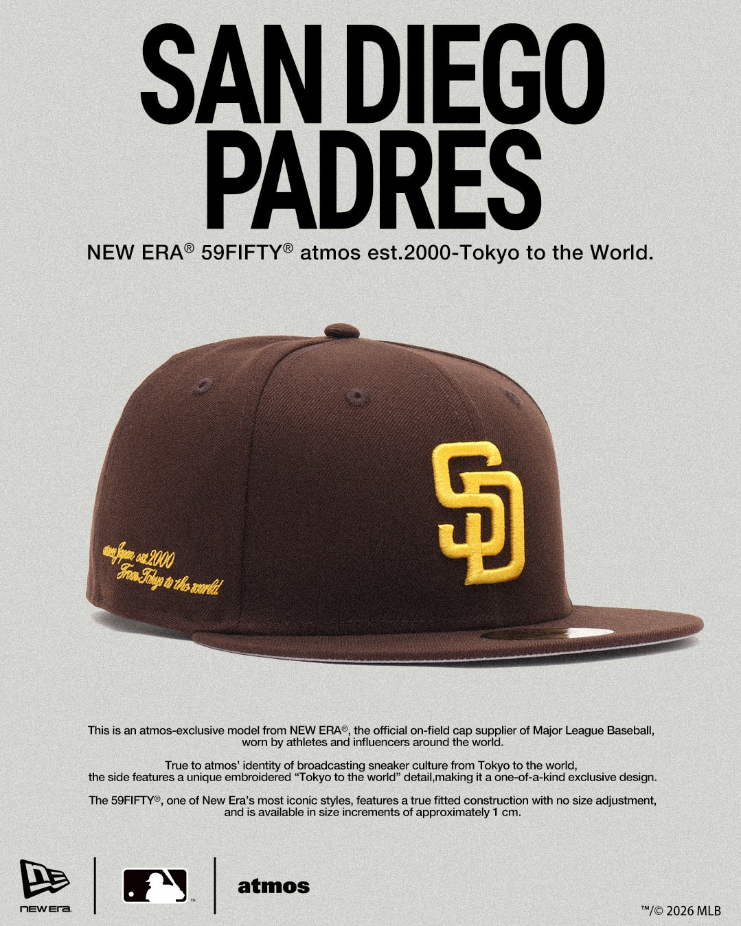 New Era 59FIFTY atmos MLB Collection
