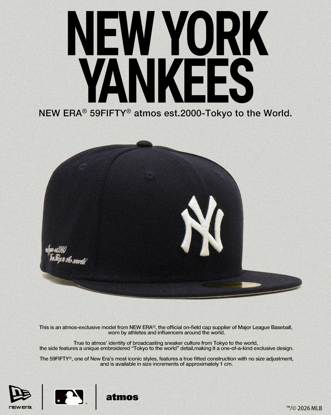 New Era 59FIFTY atmos MLB Collection