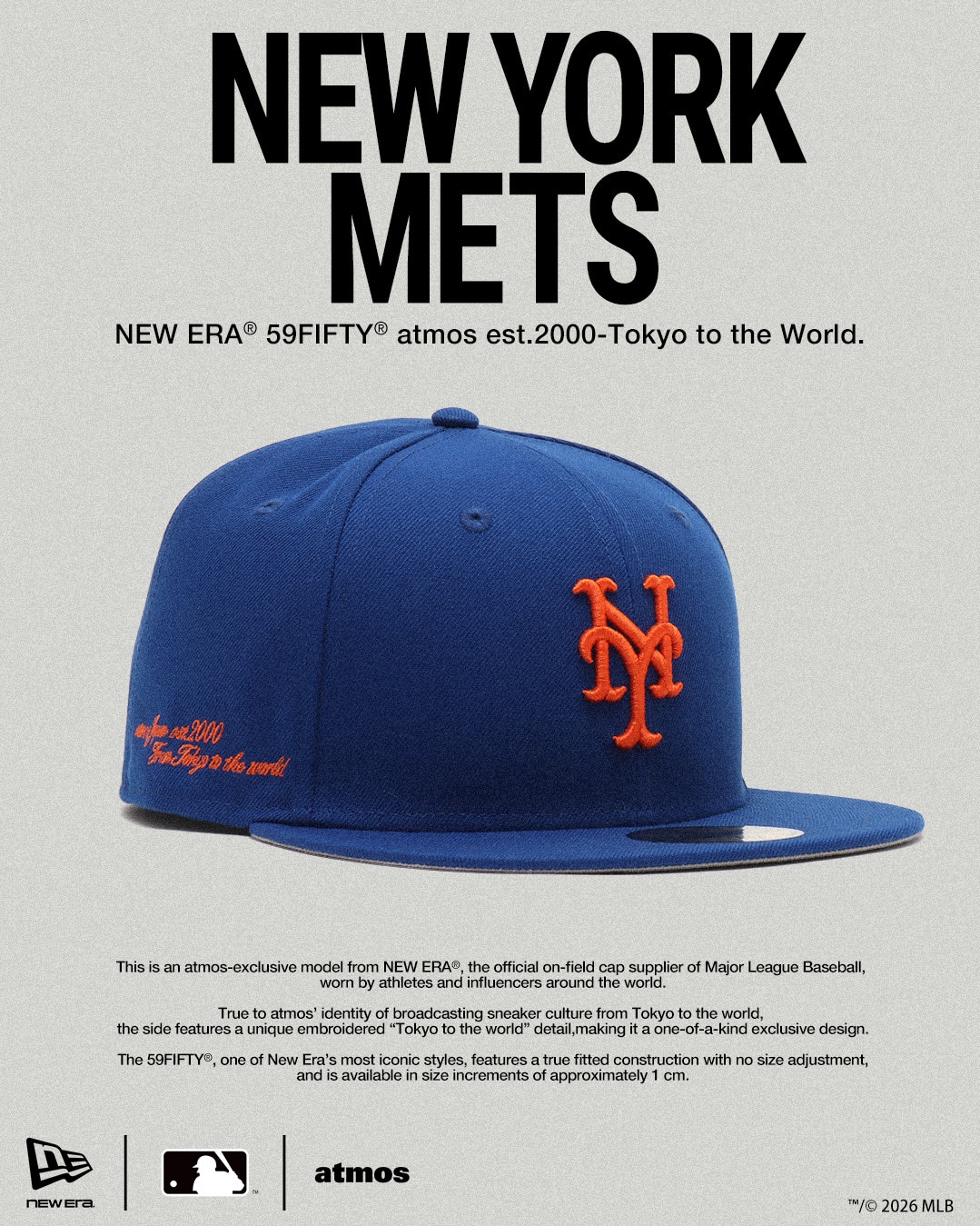 New Era 59FIFTY atmos MLB Collection