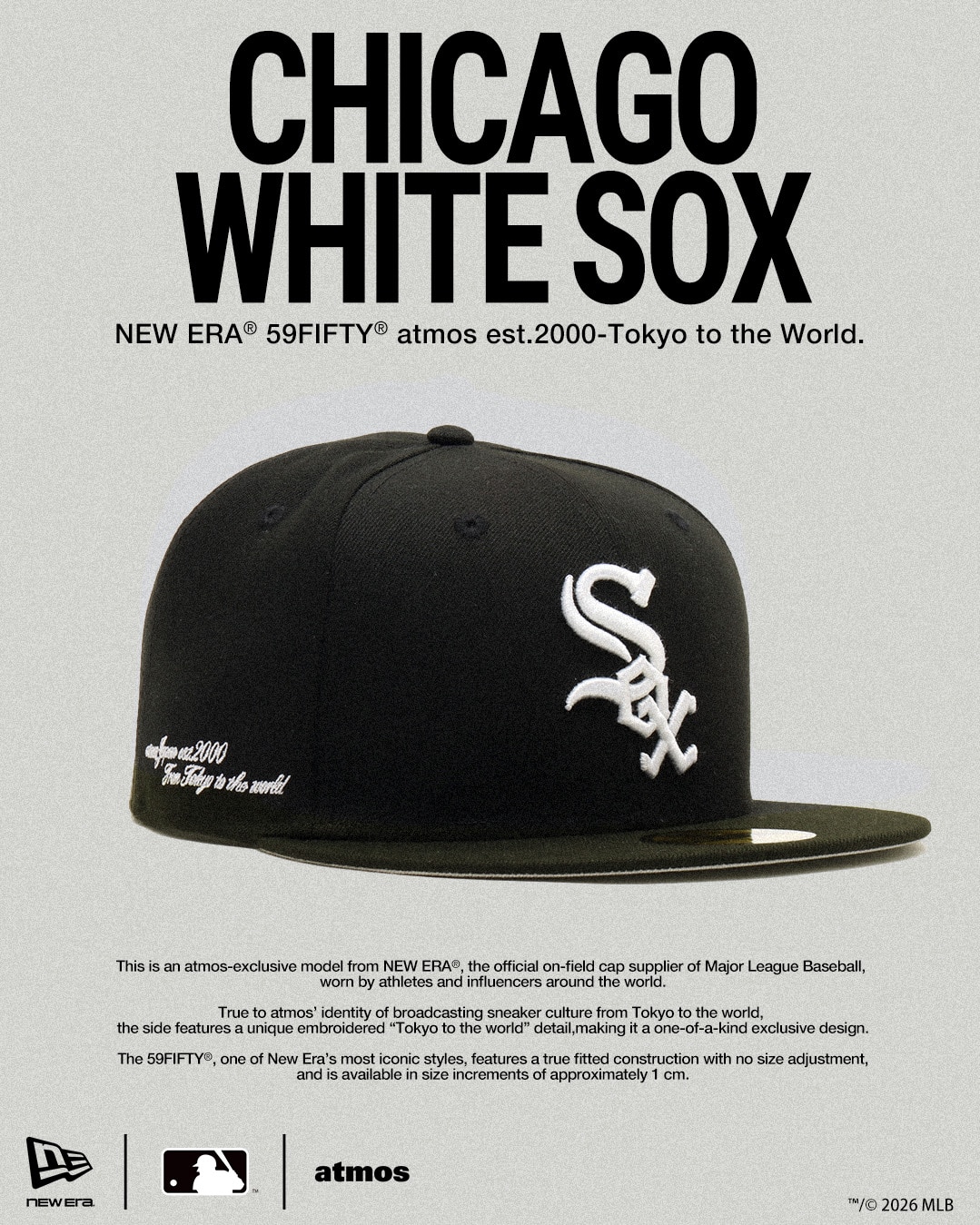 New Era 59FIFTY atmos MLB Collection