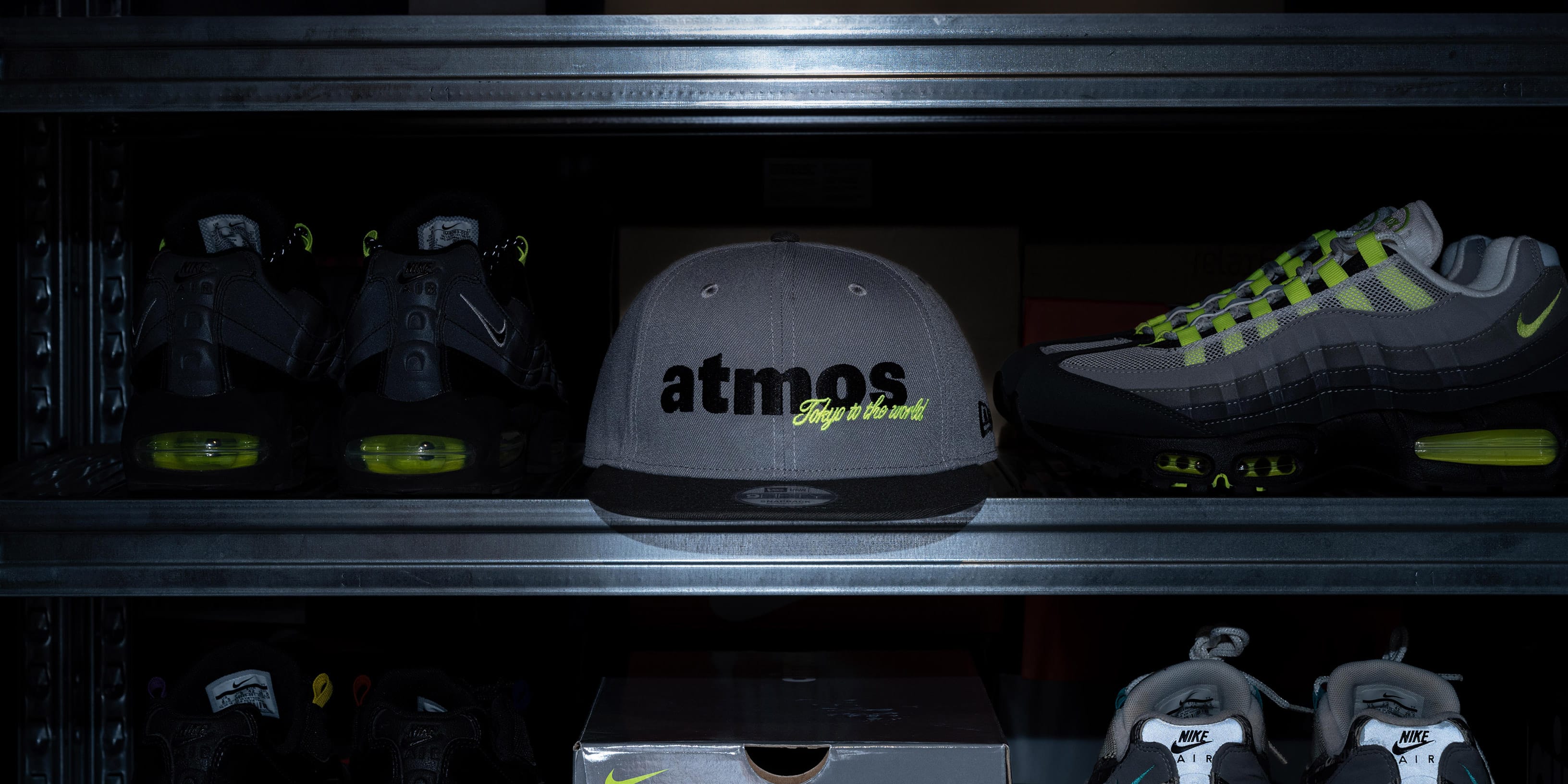 NEW ERA 9FIFTY ATMOS STORMGRAY YELLOWGRADATION