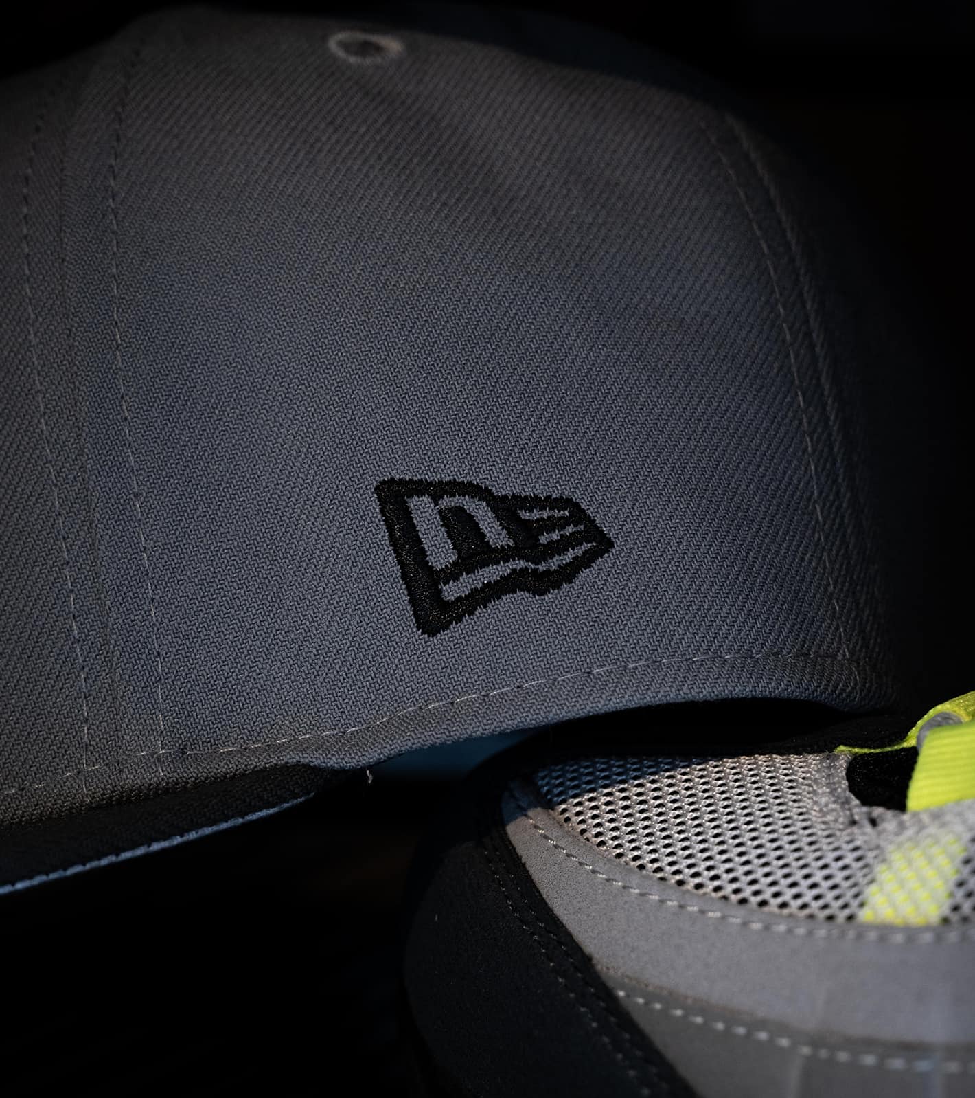 NEW ERA 9FIFTY ATMOS STORMGRAY YELLOWGRADATION