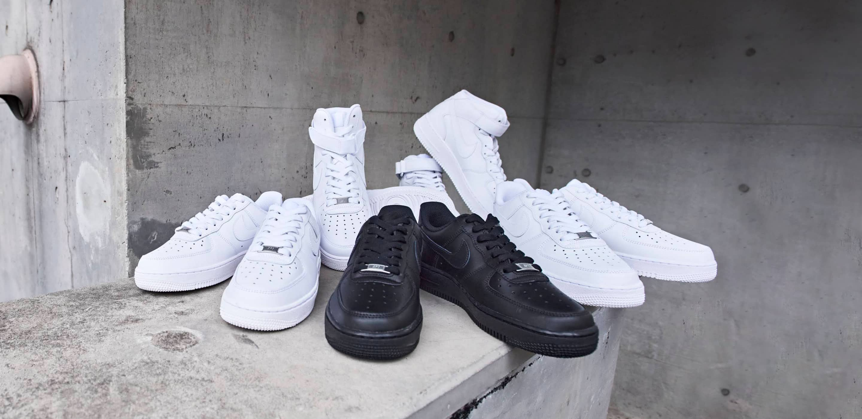 NIKE WMNS AIR FORCE 1 '07 WHITE/WHITE-WHITE-WHITE 23HO-I